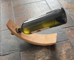 Laguiole Weinflaschenhalter aus Holz
